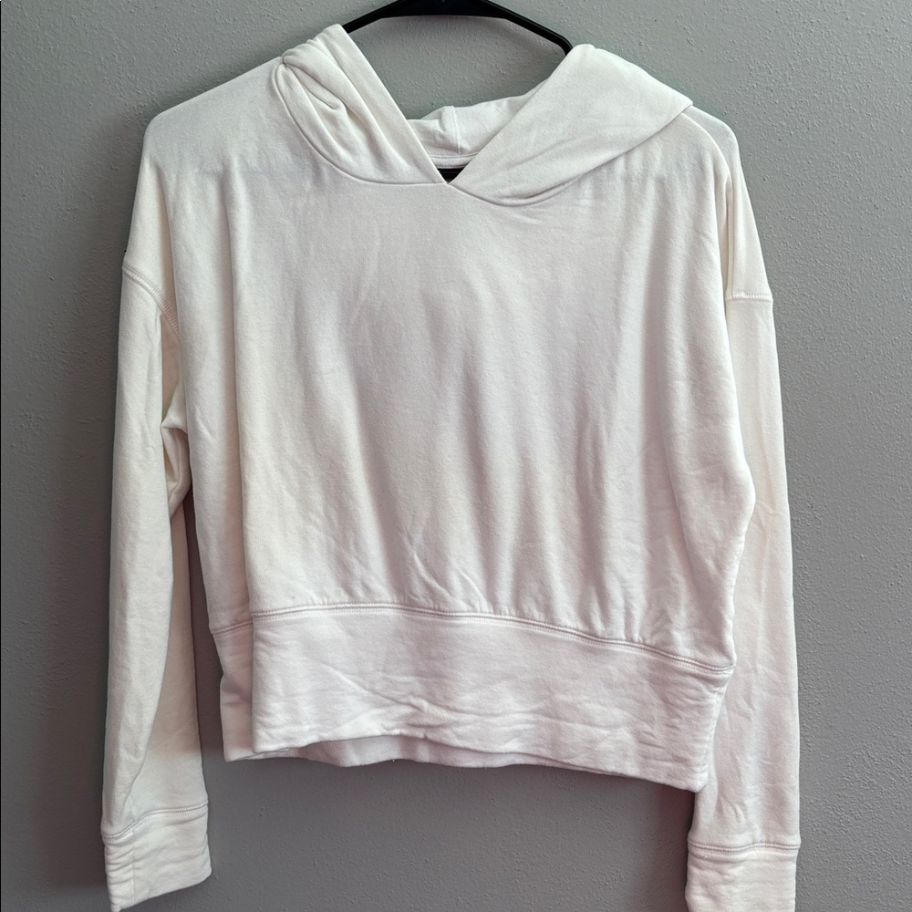 Elegant white Women's Hoodie - Picture 8 of 11